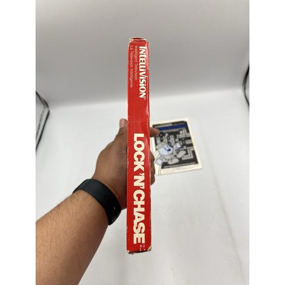 Lock N Chase (for Mattel Intellivision) CIB Complete - Picture 3 of 7